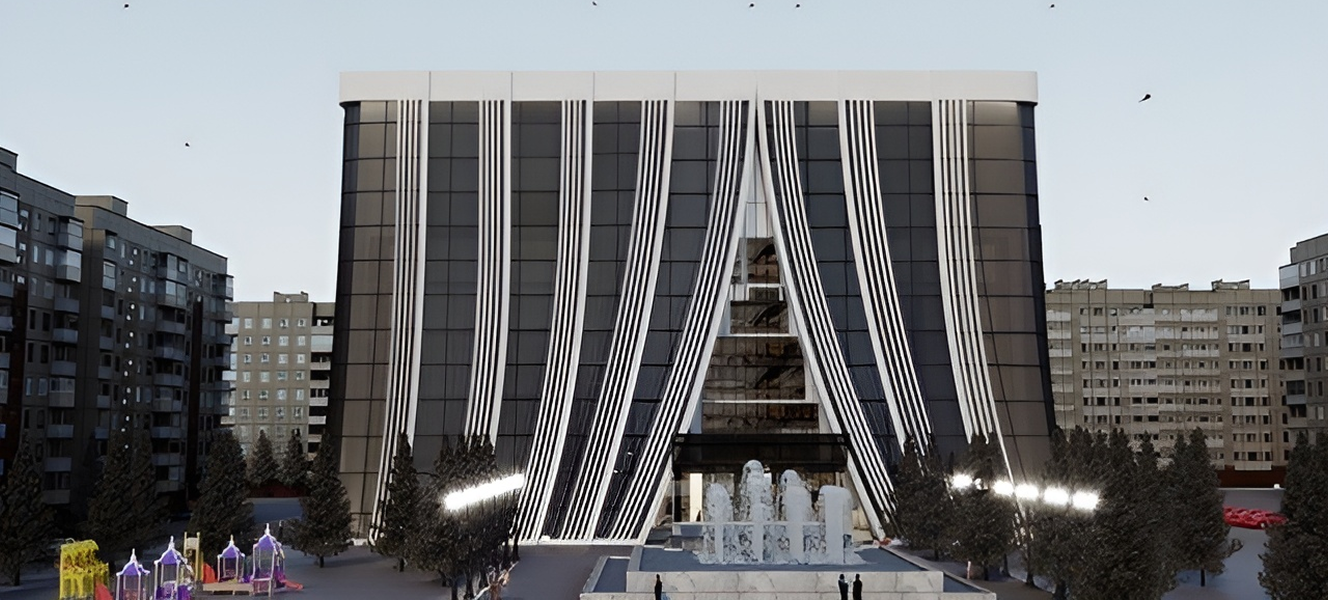 Modern Mall Building
